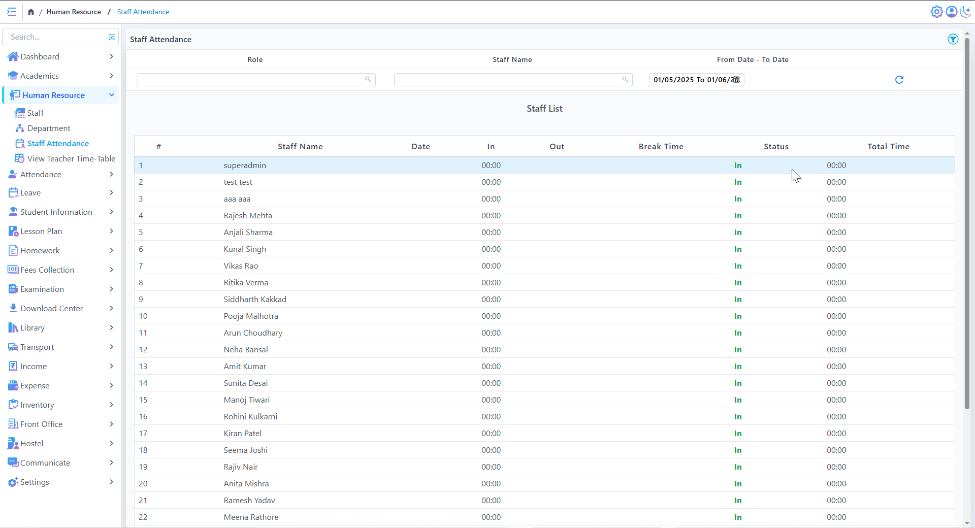 Futuristic tech setup